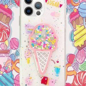Iphone Ice Cream Decor iPhone Case for iphone XS max and for Iphone 12 mini